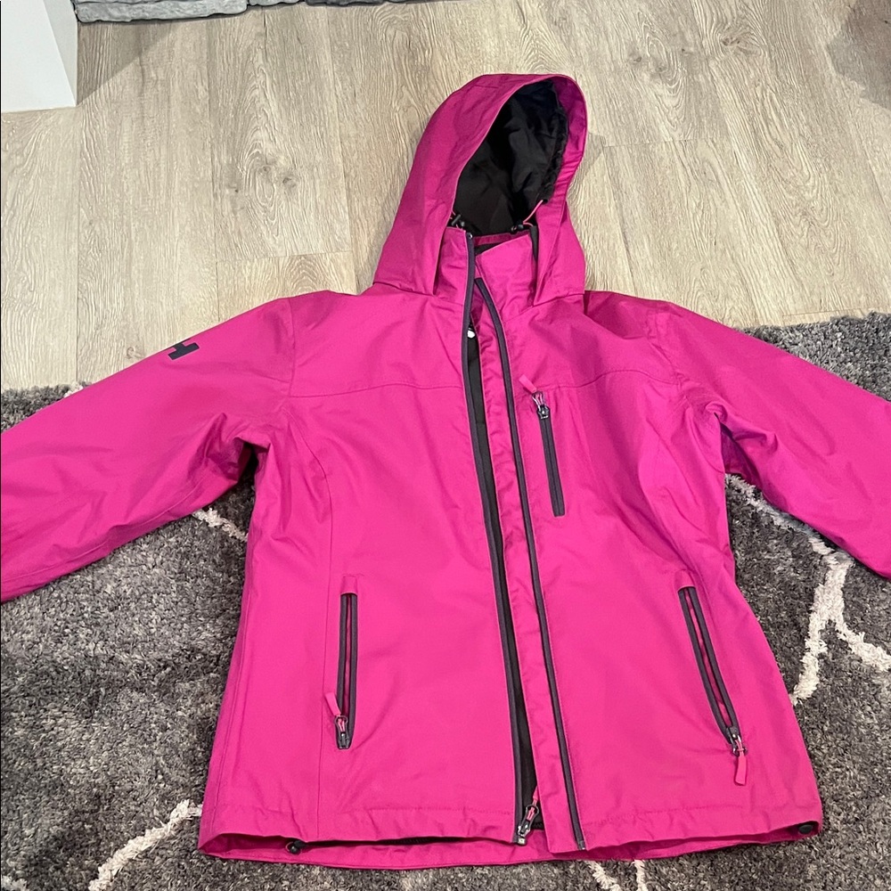 Helly Hansen Kids Fuchsia Raincoat